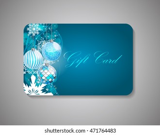 Beautiful Gift Card. Vector Illustration EPS10