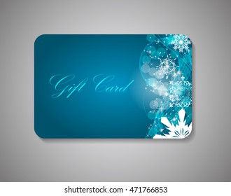 Beautiful Gift Card. Vector Illustration EPS10