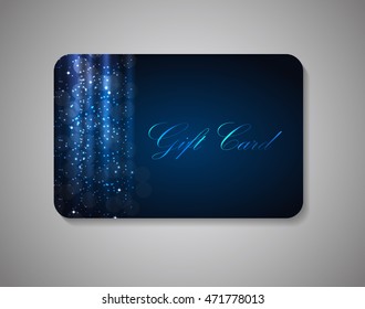 Beautiful Gift Card. Vector Illustration EPS10