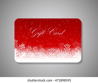 Beautiful Gift Card. Vector Illustration EPS10