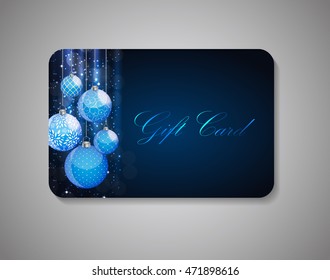 Beautiful Gift Card. Vector Illustration EPS10