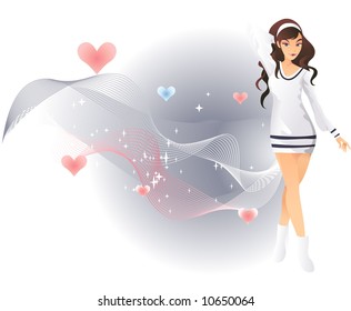 beautiful girl