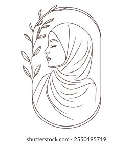 beautiful girl coloring page line art 