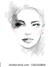 Face Drawing Images Stock Photos Vectors Shutterstock