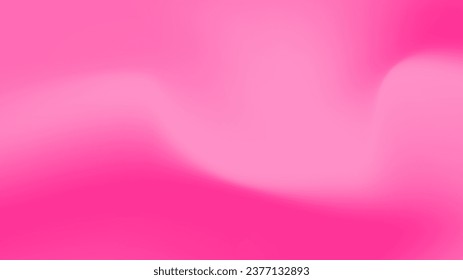 Beautiful Girlish Pink swirling abstract colors. Monochromatic pink waves of colors. Pink abstract background. Vector Illustration