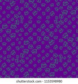 Beautiful glamorous magian animal background nature shell multicolored seamless summer sea.