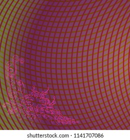 Beautiful glamorous magic abstract background.