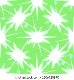 Beautiful glamorous magic abstract object glow splash background seamless.