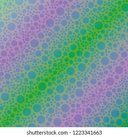 Beautiful glamorous magical abstract background multicolored circle geometric.