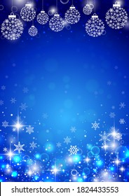 Beautiful glitter background for Christmas