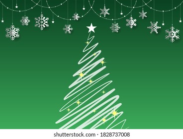 Hermoso fondo brillante para Navidad