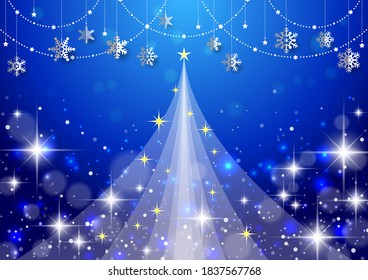 Schöner glänzender Hintergrund für Weihnachten