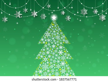 Beautiful glitter background for Christmas