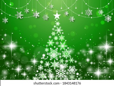 Beautiful glitter background for Christmas