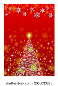 Schöner glänzender Hintergrund für Weihnachten