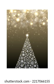 Beautiful glitter background for Christmas