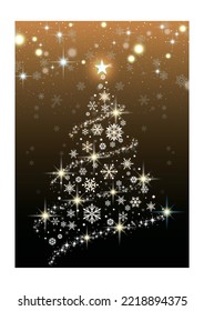 Beautiful glitter background for Christmas