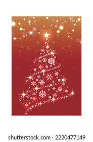 Beautiful glitter background for Christmas