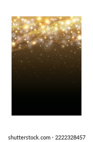 Hermoso fondo brillante para Navidad