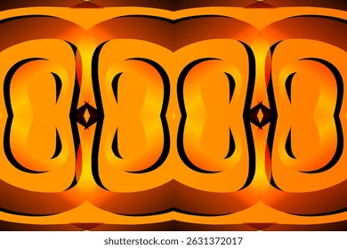 Beautiful glow colour caleidoscope gradient flower line art pattern wallpaper of indonesian traditional abstract batik ethnic dayak ornament for commercial ads