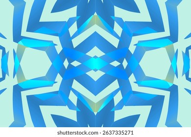Beautiful glow colour gradient flower line art pattern wallpaper of indonesian traditional abstract batik ethnic dayak ornament for commercial ads	