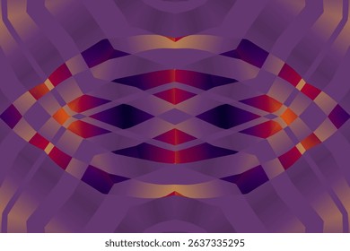 Beautiful glow colour gradient flower line art pattern wallpaper of indonesian traditional abstract batik ethnic dayak ornament for commercial ads	