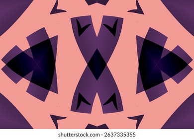 Beautiful glow colour gradient flower line art pattern wallpaper of indonesian traditional abstract batik ethnic dayak ornament for commercial ads	