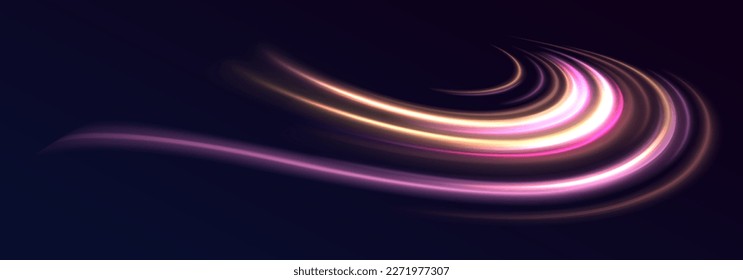 	
Beautiful glow light flare and spark. Red blue special effect, speed police line. Magic of moving fast lines. Laser beams, horizontal light rays. Particle motion effect. Vector	
