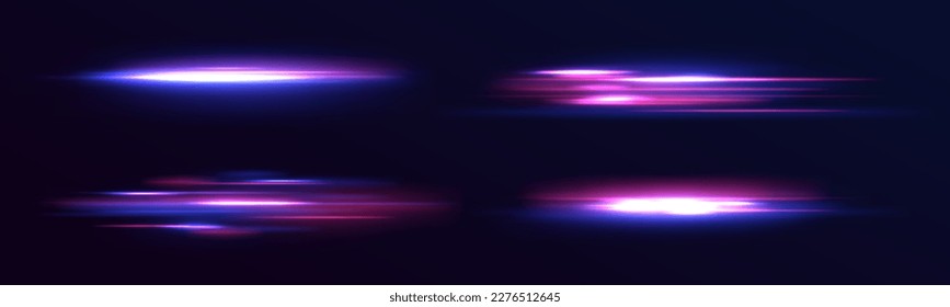 	
Beautiful glow light flare and spark. Red blue special effect, speed police line. Magic of moving fast lines. Laser beams, horizontal light rays. Particle motion effect. Vector	
