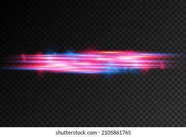 Beautiful Glow Glow Spark Red Blue Stock Vector (Royalty Free) 2105861765