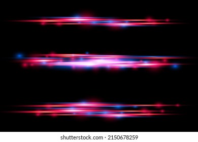 Beautiful Glow Glow Spark Red Blue Stock Vector (Royalty Free ...