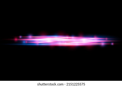 Beautiful Glow Glow Spark Red Blue Stock Vector (Royalty Free ...