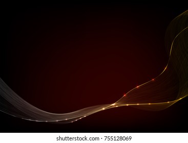 Beautiful glowing element on a dark background. Dark background glowing in the dark.Magic background for holidays.
