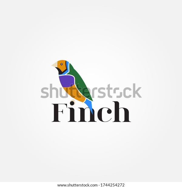Beautiful Gold Amadine Finch\
Logo