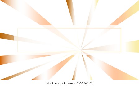 Beautiful gold background with frame.