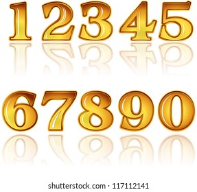 Beautiful gold figures