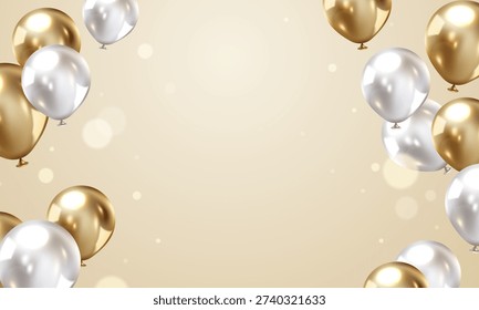 Hermoso oro y blanco