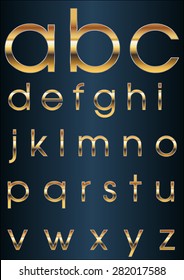 Beautiful Golden Font
Vector