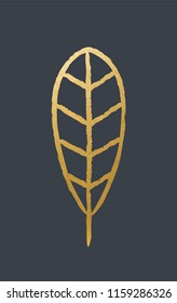 Beautiful Golden Leaf