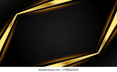 beautiful golden luxury background with text space