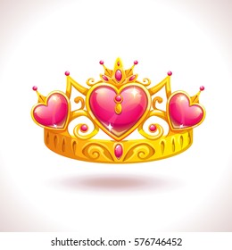 Cartoon Tiara Images Stock Photos Vectors Shutterstock Kisscartoons is the best cartoons online website, where you can watch cartoon online completely free. https www shutterstock com image vector beautiful golden princess crown pink ruby 576746452