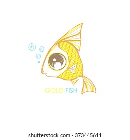 Beautiful goldfish.