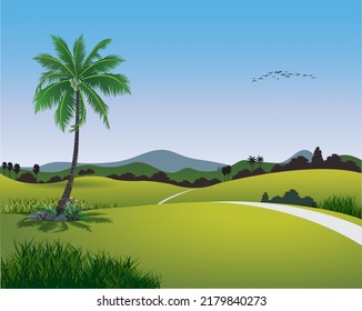 Beautiful golf course views to use as background pictures.