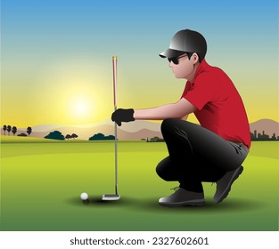 Beautiful golf course views to use as background pictures.
