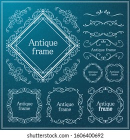 Beautiful and gorgeous vintage frame material
