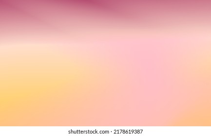 Beautiful gradation background of red and yellow color smooth and soft texture