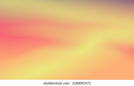 Beautiful gradation background of red and yellow color smooth and soft texture