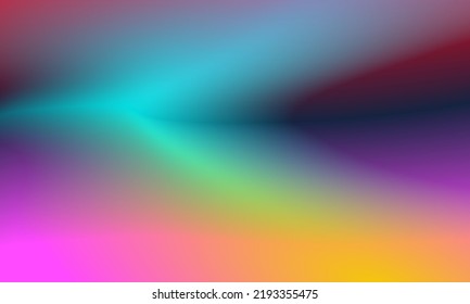 Beautiful gradient background blue, pink and yellow smooth and soft texture