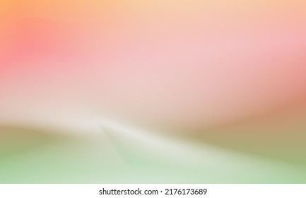 Bonito fondo degradado de color verde y rosa textura suave y suave