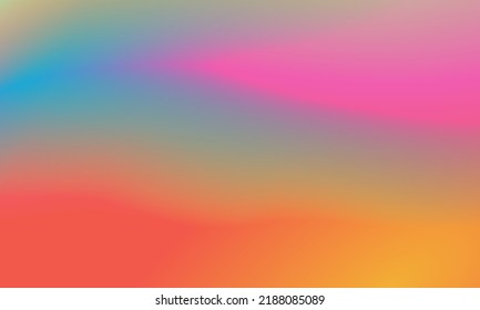 Beautiful gradient background pink and orange smooth and soft texture